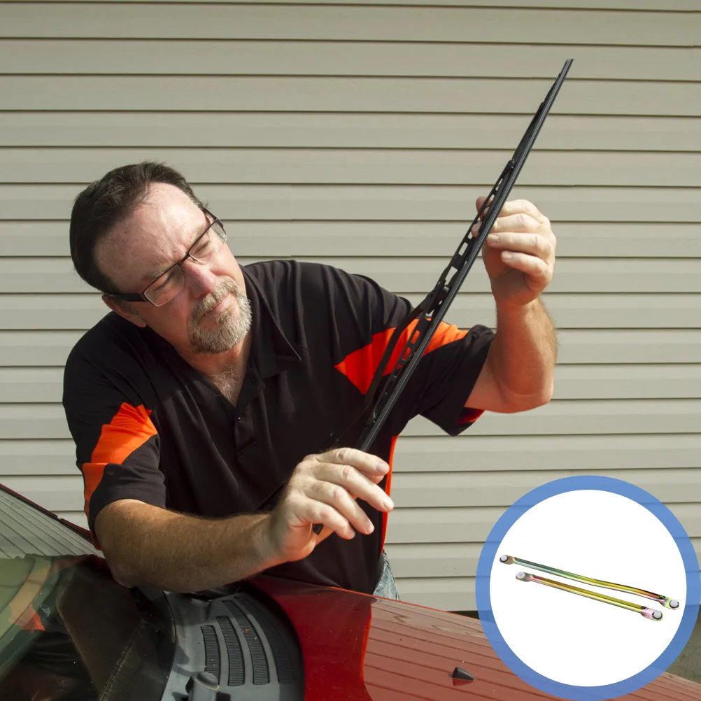 

2pcs Car Wiper Motor Rod Replacement Car Parts Car Supplies Replacement Windshield Wiper Linkage