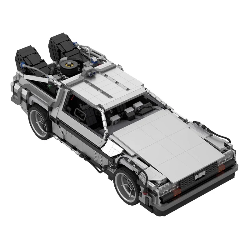 

Car sports car series Droning time machine set building block model children's puzzle toy Christmas gift