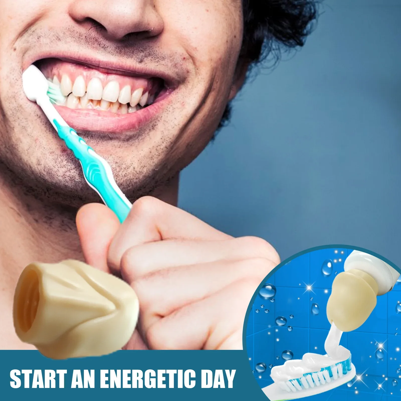 Диспенсер для зубной пасты силиконовый самозапечатывающийся дозатор