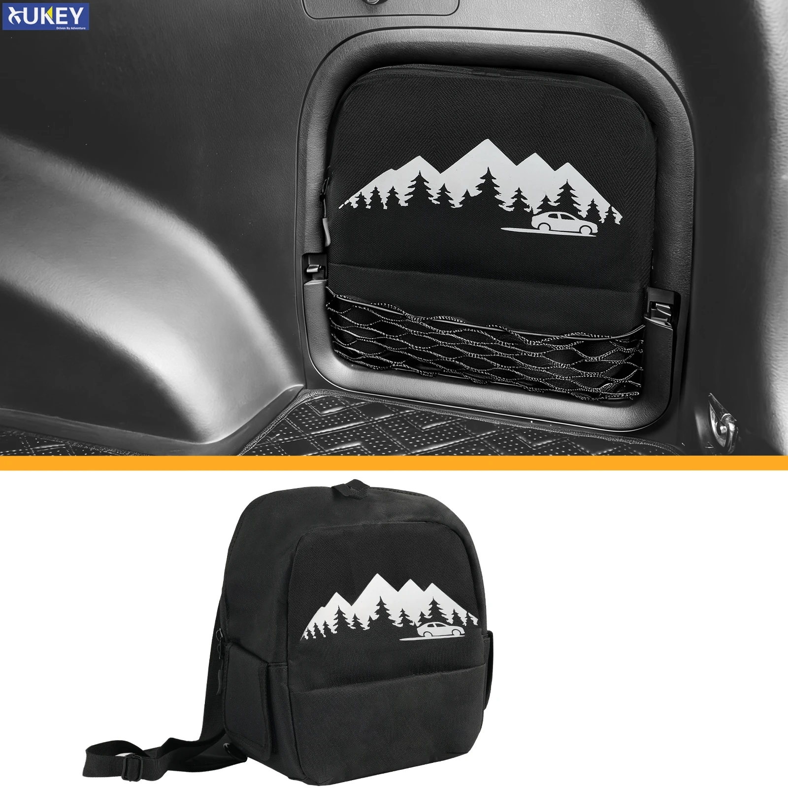 

Органайзер для багажника, карман, боковая сумка для хранения в багажнике Cubby для Toyota Rav4 2019 2020 2021-2025, многофункциональный рюкзак, автомобильные аксессуары