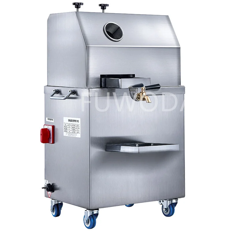 Automatyczna elektryczna automatyczna kruszarka do trzciny cukrowej Separacja Wyciskacz Wyciskarka soku z