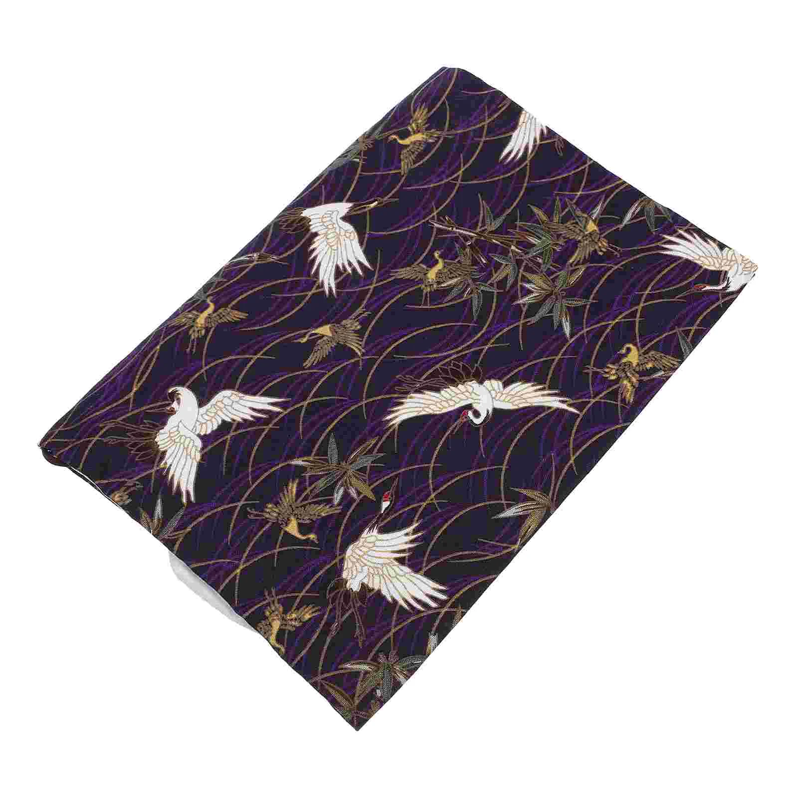 

1pc Adjustable Book Cover Student Stationery Crane Design Book Protector