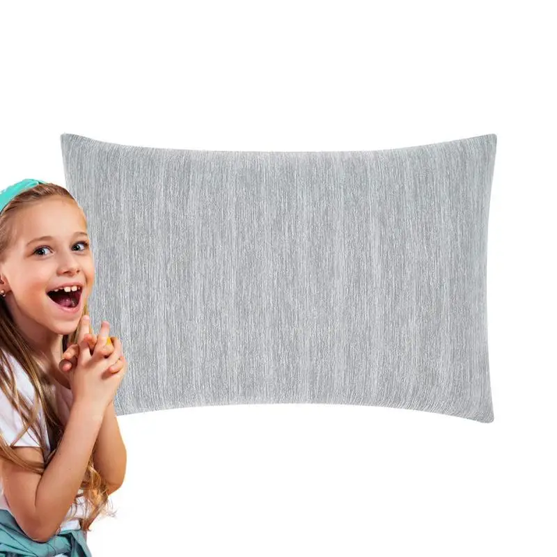 

2 PCS Ultra Soft Pillow Case Satin Breathable Cool Pillowcase Sleep Pillowcase For Kids Or Pets Bedding Supplies