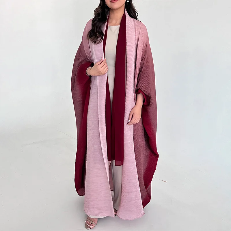 Мусульманский длинный халат женская длинная юбка шарф с короткими рукавами и