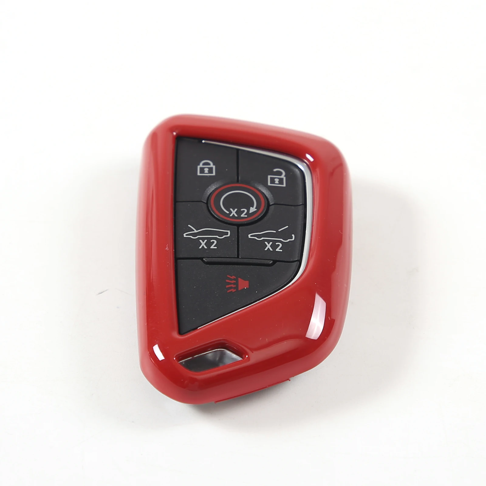 

For Chevrolet Corvette C8 Z51 Z06 2020-2023 ABS Car Key Case Fob Holder Cover Keychain Trim Car Accessories