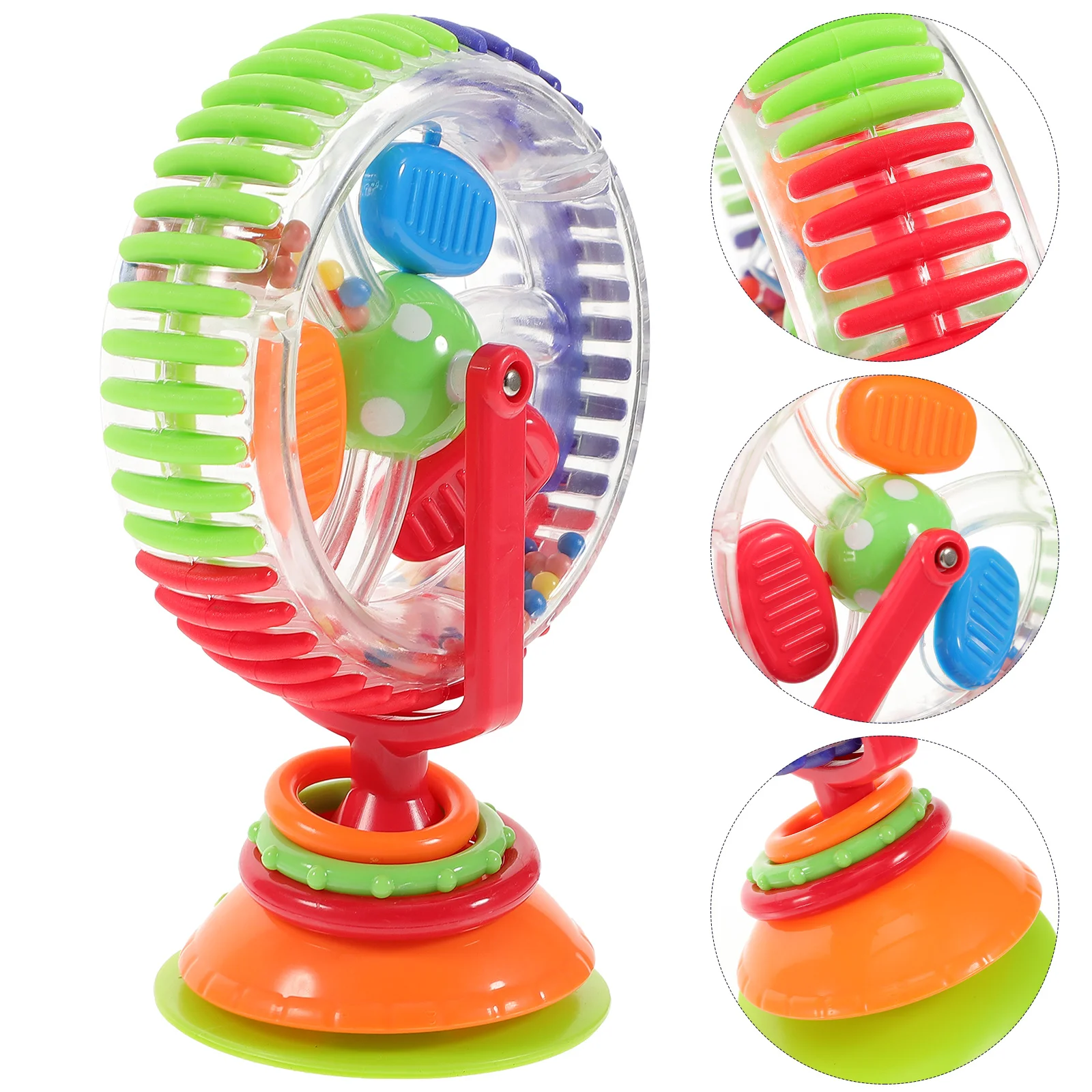 

Toy Toys Wheel Baby Suction Ferris Feeding High Chair Cupcomforting Infant Plaything Activity Kids Tray Babies Interactive