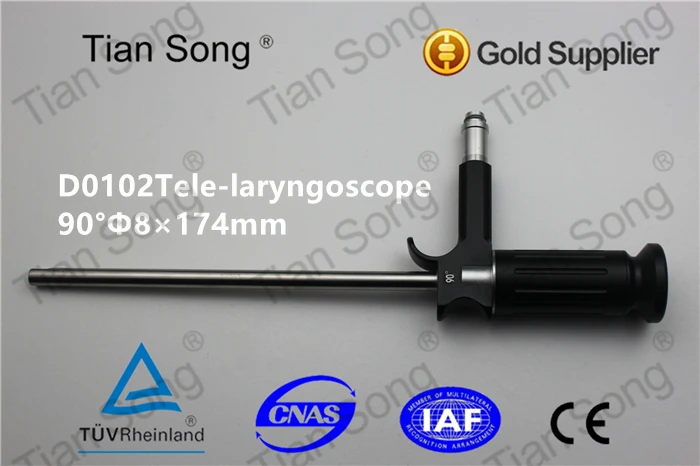 

TianSong brand 8mm ent laryngoscope compatible with Storz Olympus Wolf