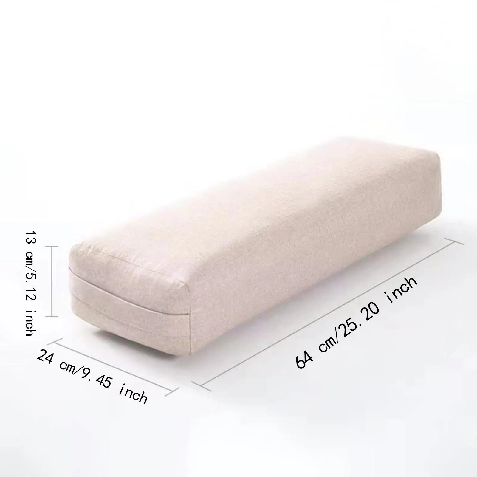 Подушка-валик для йоги легко чистящаяся Подушка длинная поддерживающая удобная