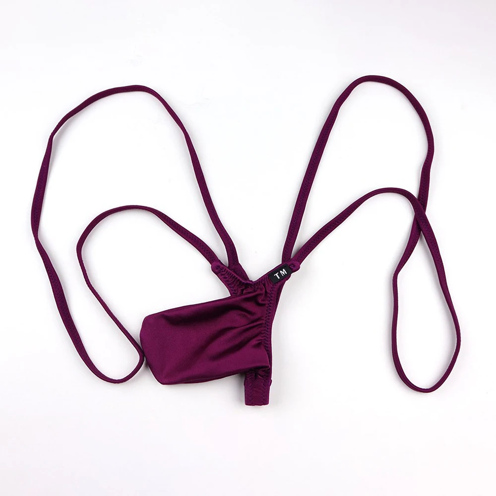

Men Sexy Thong Elephant Nose Briefs Thin Suspender Bodysuit Wrestling Singlet Underwear Elastic Underpants Fashion Lingerie