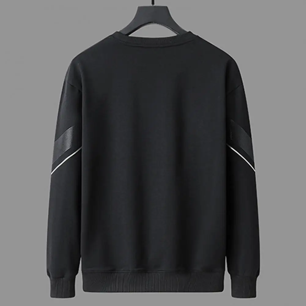 

2Pcs/Set Male Tracksuit Trendy Shrinkable Cuffs Long Sleeve for Training Sportswear Set Casual Outfit