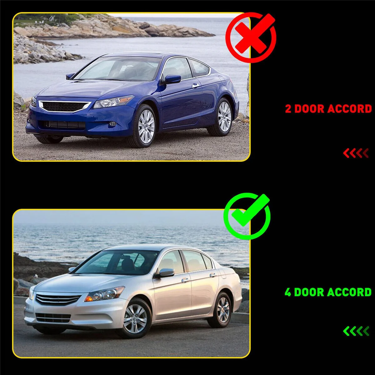 

Подлокотник задней двери 83753-TAO-A31ZA для Honda Accord 08-12, черный, 1 пара