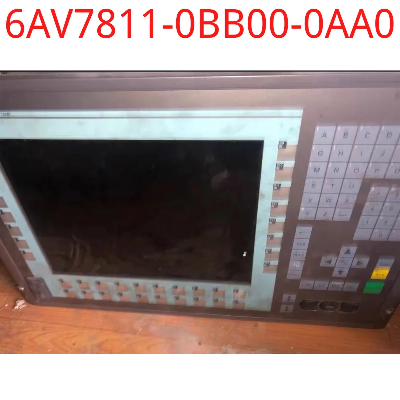 

used Siemens test ok real 6AV7811-0BB00-0AA0 SIMATIC PANEL PC 877 12" KEY, 800X600; WITH FRONT SIDE USB INTERFACE AC110-230V, PO