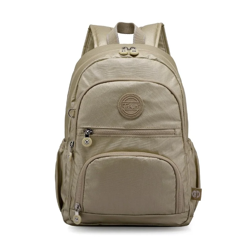 

Student Backpack Nylon Waterproof Large Capacity Simple and Lightweight Computer Bag Schoolbag anti theft backpack women
