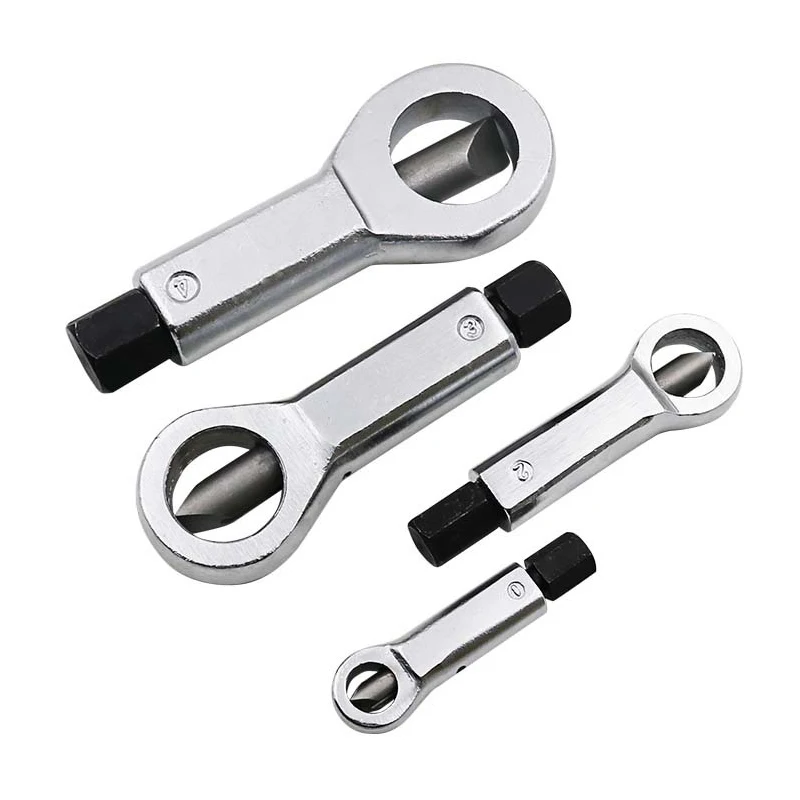 

9-27mm Proffessional Broken Damaged Nut Remover Extractor Tool Adjustable Rust Nut Splitter Cracker Household Hand Tools