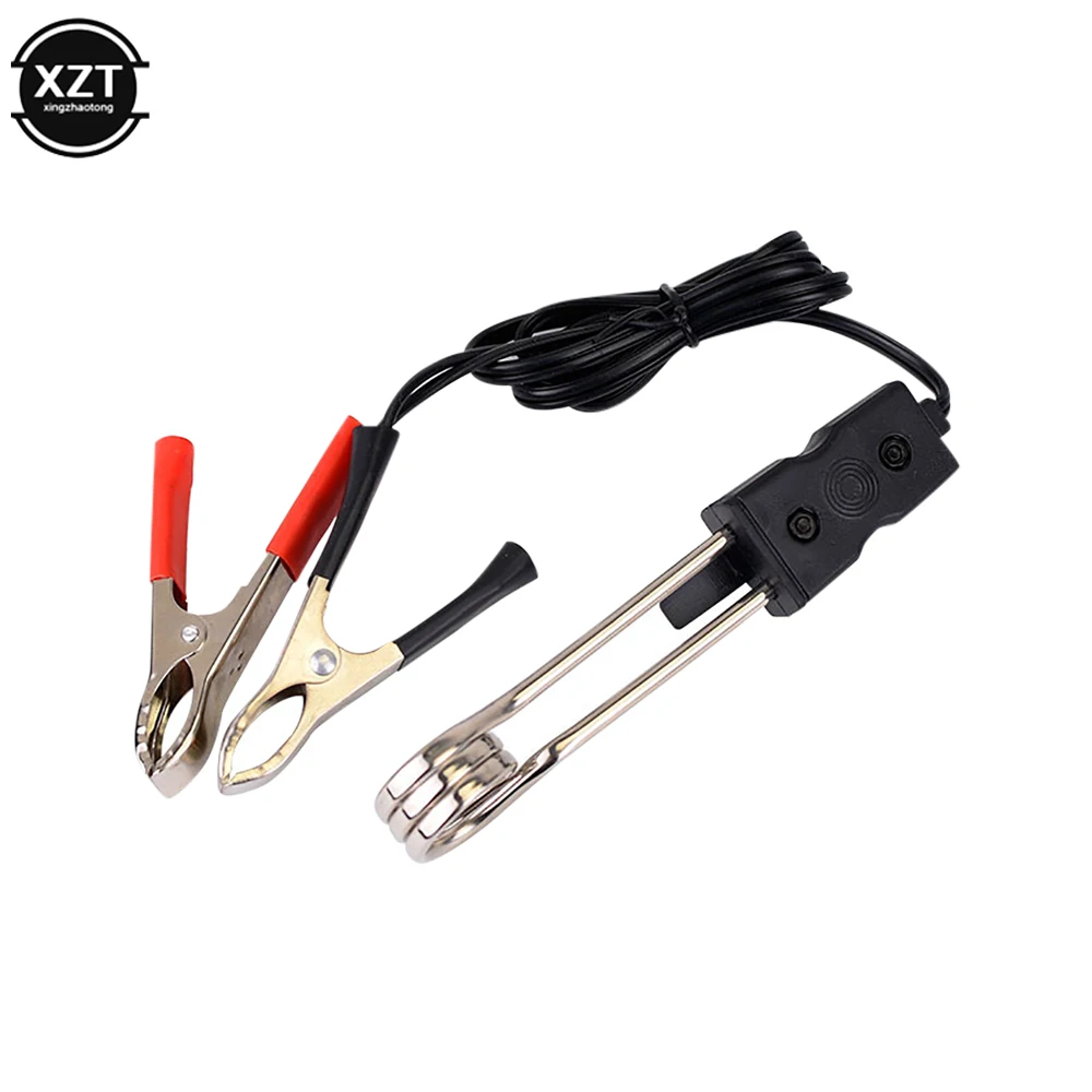 

12 В 24 В автомобильный погружной нагреватель, электрическая арматура, простой в использовании портативный котел, инструмент для питьевой воды, пикника, супа, кемпинга