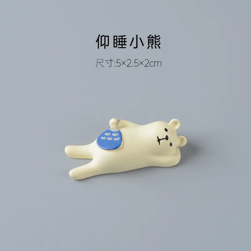 Япония Zakka украшение сцены пиво кот пингвин для рабочего стола миниатюрные