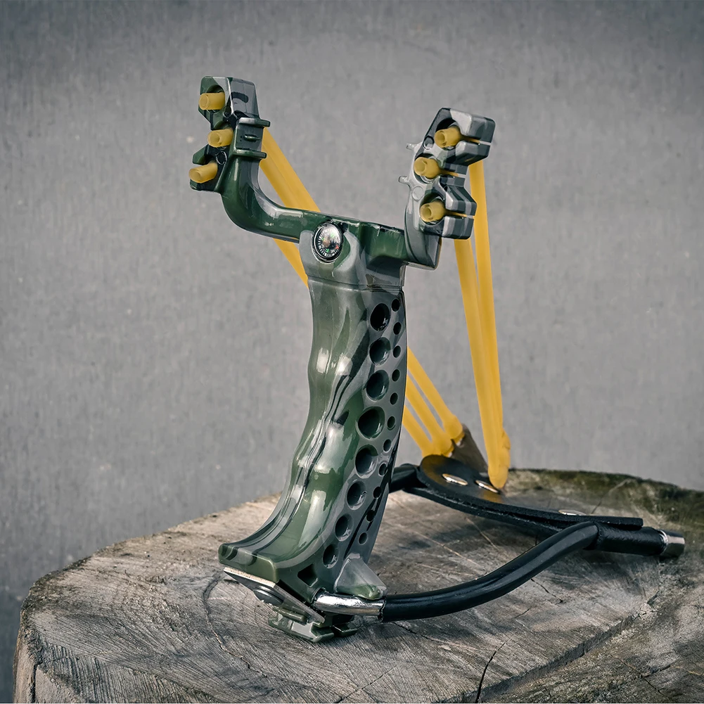 

Профессиональная охотничья Рогатка, портативный мощный Рогатка, катапульта, поддержка запястья, Рогатка из алюминиевого сплава, инструмент для игр на открытом воздухе