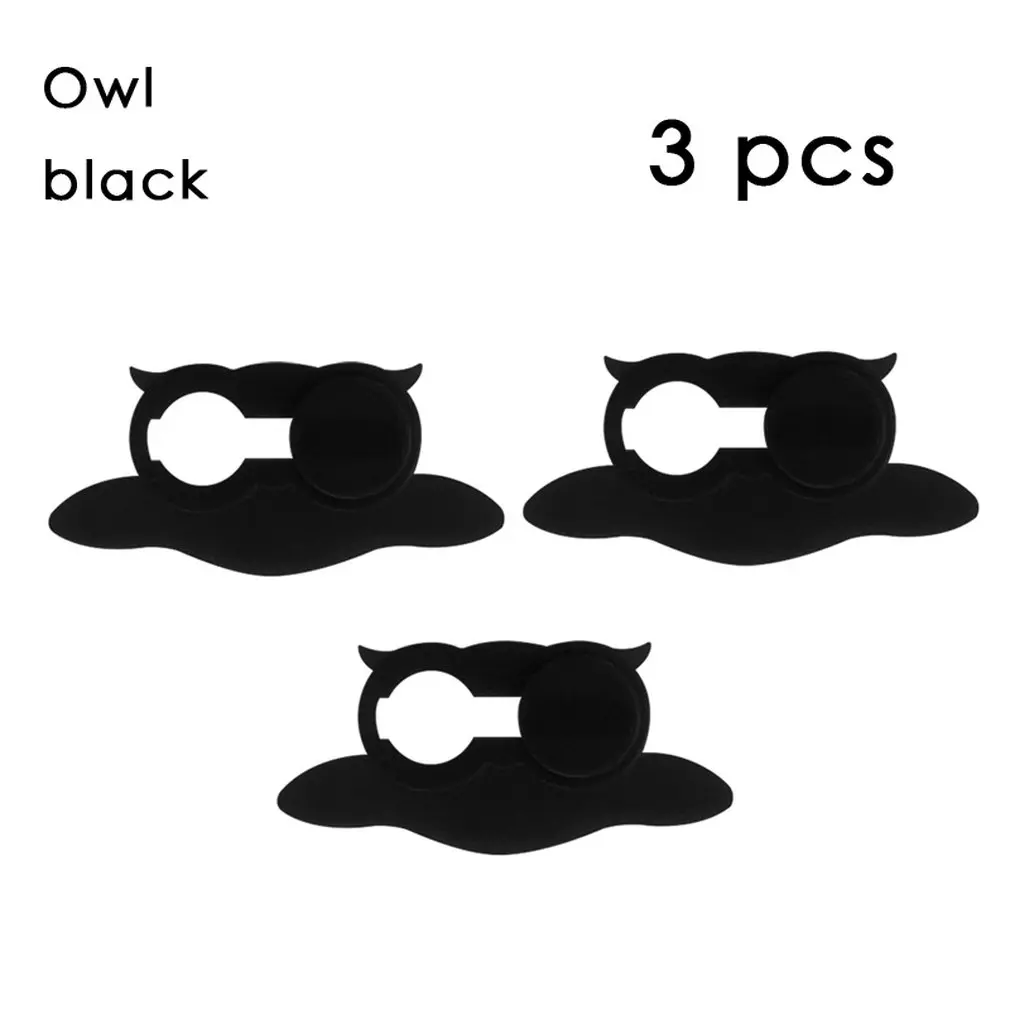 

3 In 1 Owl Shape WebCam Cover Shutter Magnet Slider Plastic Camera Cover For Web Laptop for PC Tablet