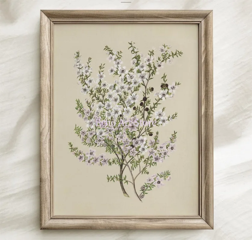 

Печать на холсте "Винтажный цветочный"