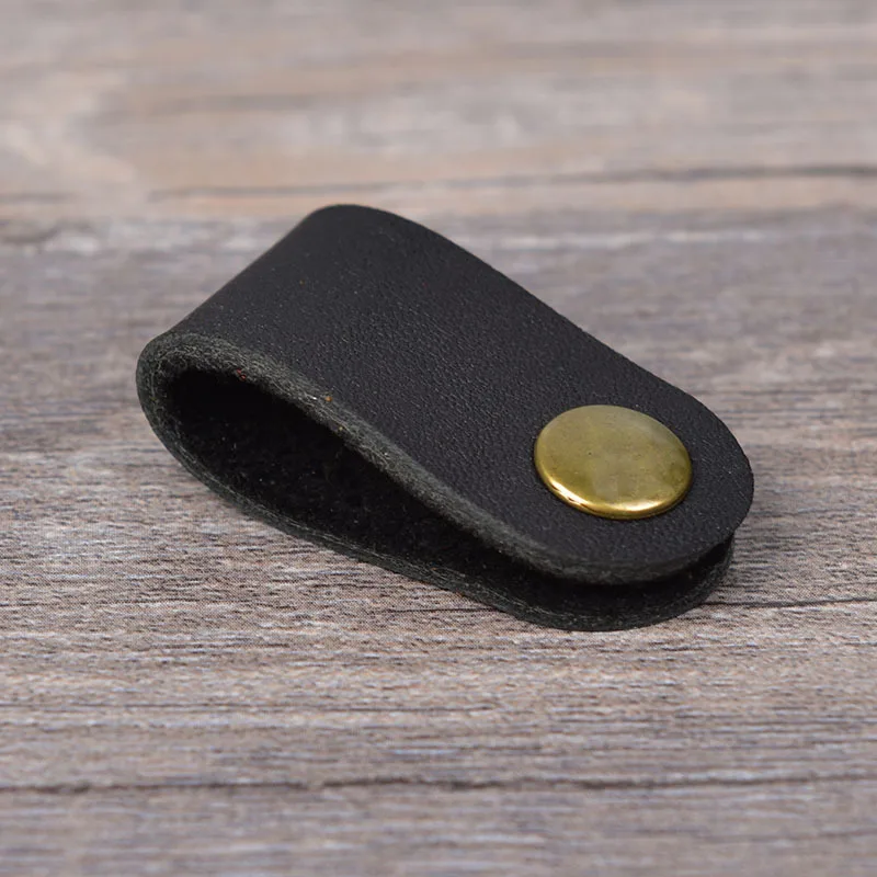 Держатель для кабеля из натуральной кожи