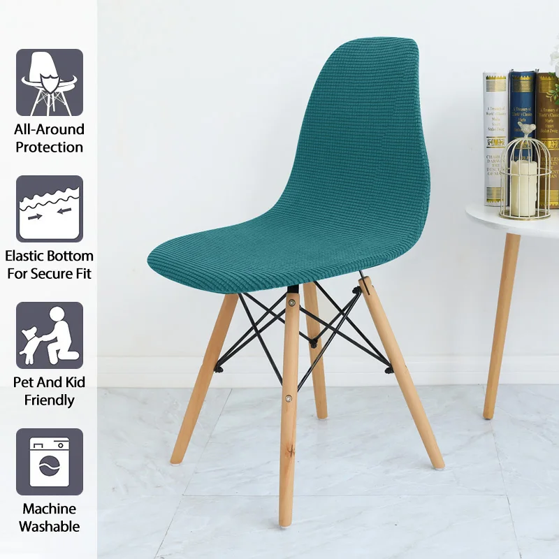 Чехол на стул с флисовой подкладкой эластичный чехол в скандинавском стиле