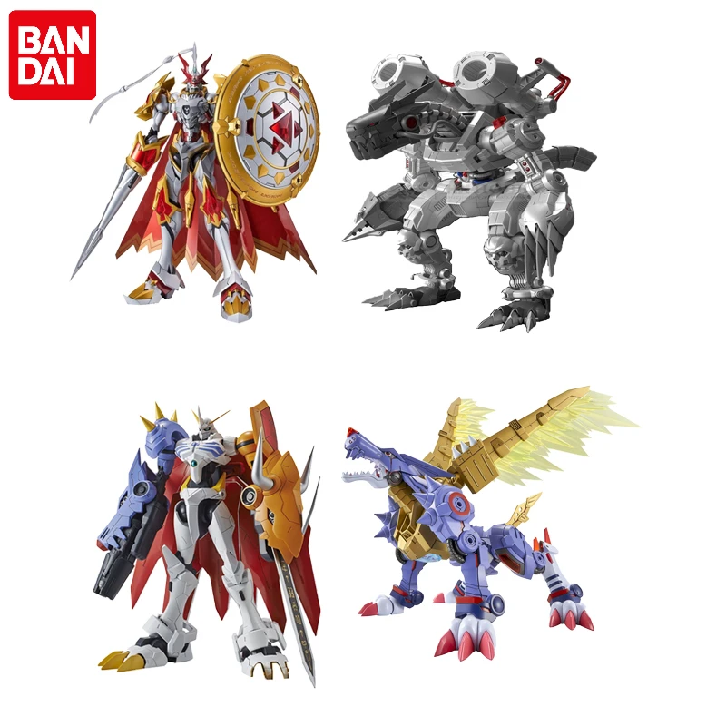 

Original Bandai Digimon Adventure Wargreymon Mugendramon Imperialdramon Omegamon Gallantmon MetalGarurumon Assembly Model Toys