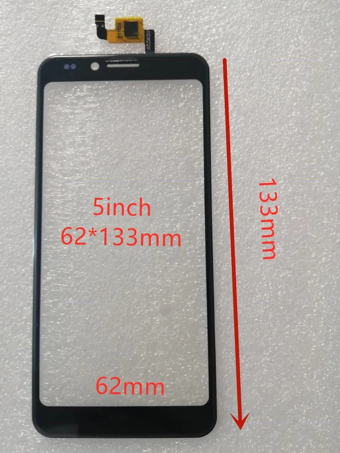 Стеклянная Сенсорная панель ZGY 5 0 дюйма для Senseit A150 Сменное стекло сотового