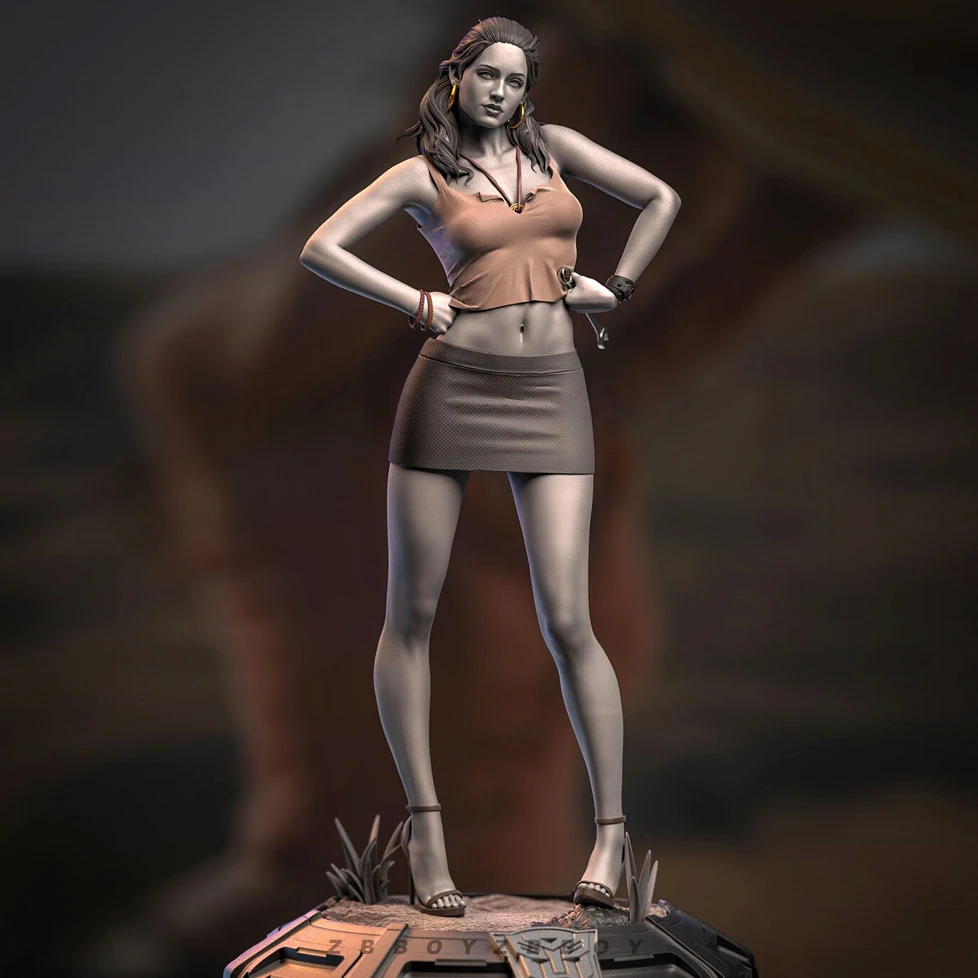 Высота Мужчины 38 мм 50 75 наборы моделей из смолы красота бесцветная и