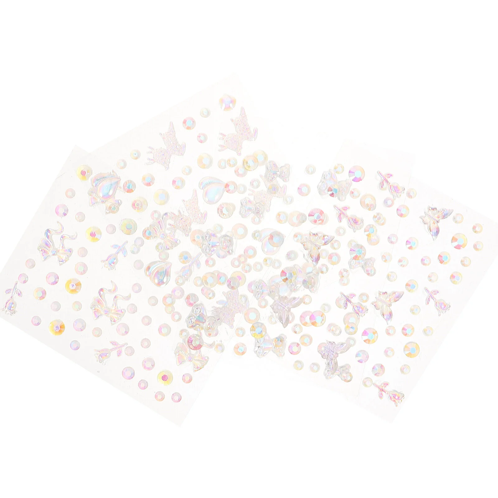 

Наклейки для ногтей, украшения для маникюра, милые Подвески, драгоценные камни с изображением бабочки