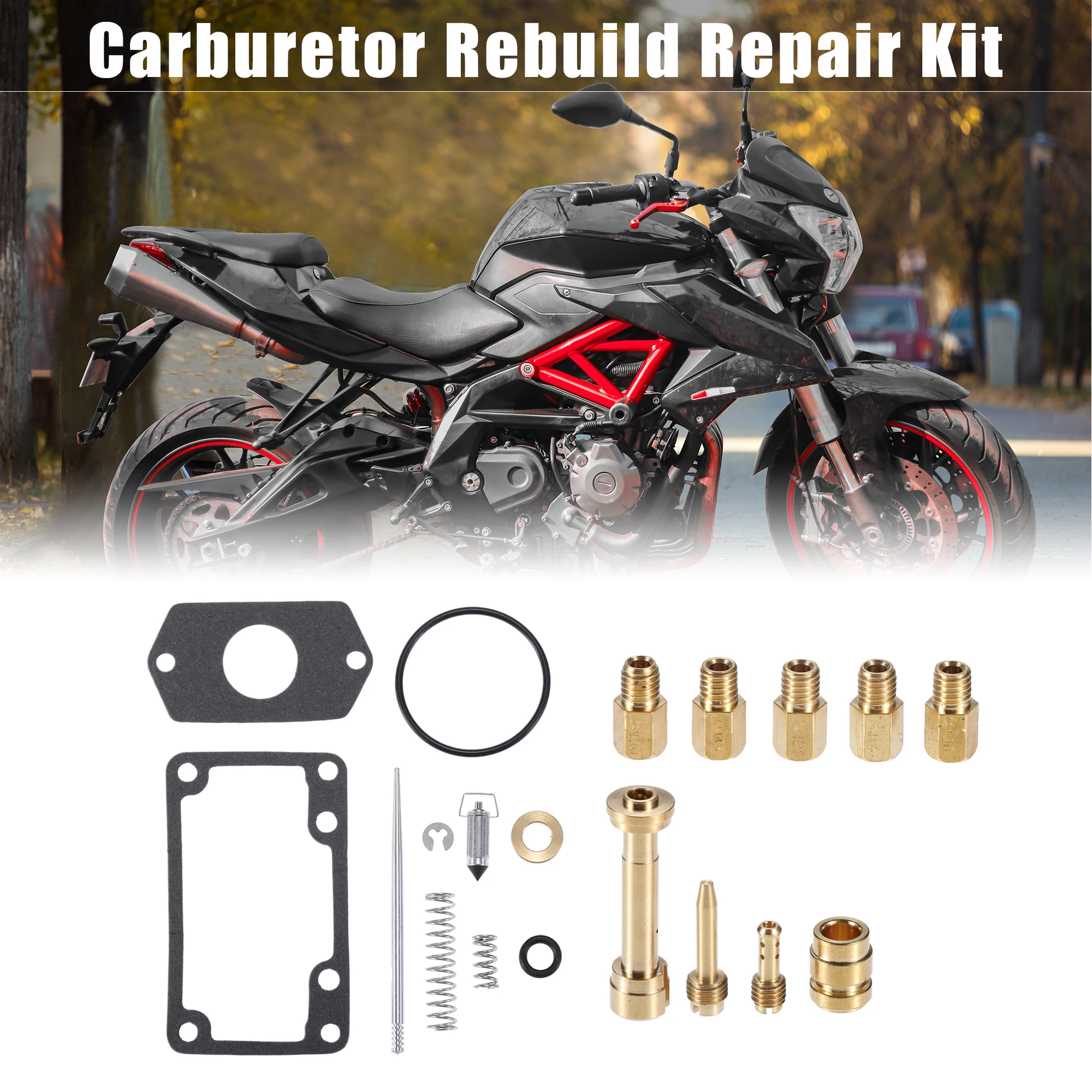 

Motoforti 1 комплект карбюратор Ремонт Запасные части для Honda Steed VLX 600 Shadow VLX 600 1994-2003