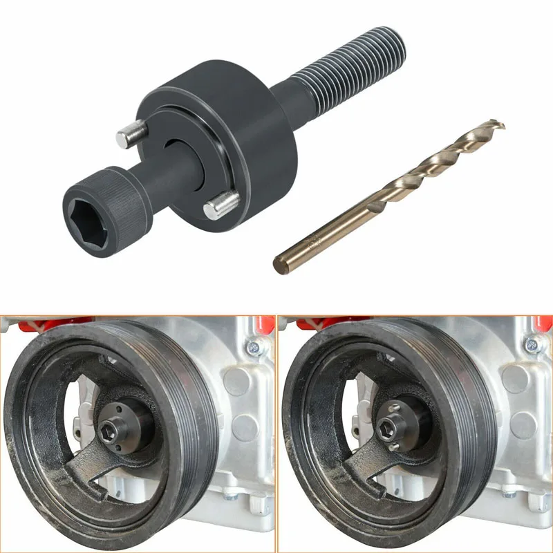 

Crankshaft Damper Drill Pinning Fixture Tool Crank Pin Kit Fits for LS1 LS2 LS3 LT1 LQ4 LQ9 LSX LSA 5.3 6.0