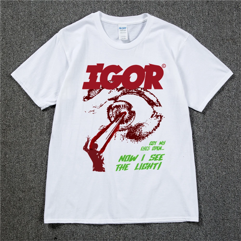 

Wang Igor Tyler The Creator Rapper Hip Hop Music Shirt Cotton Mens Tshirt Prin Ting Casual Fashion Pure Cotton High desig T-Shrt