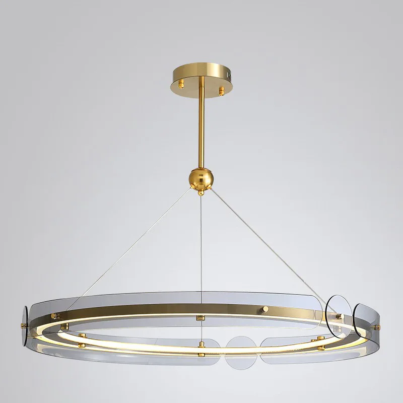 

Glass LED Pendant Light Hall Hanging Lamps for Living Room Lighting Fixture Modern Suspension Nordic Led Pendant Lamp Room Decor