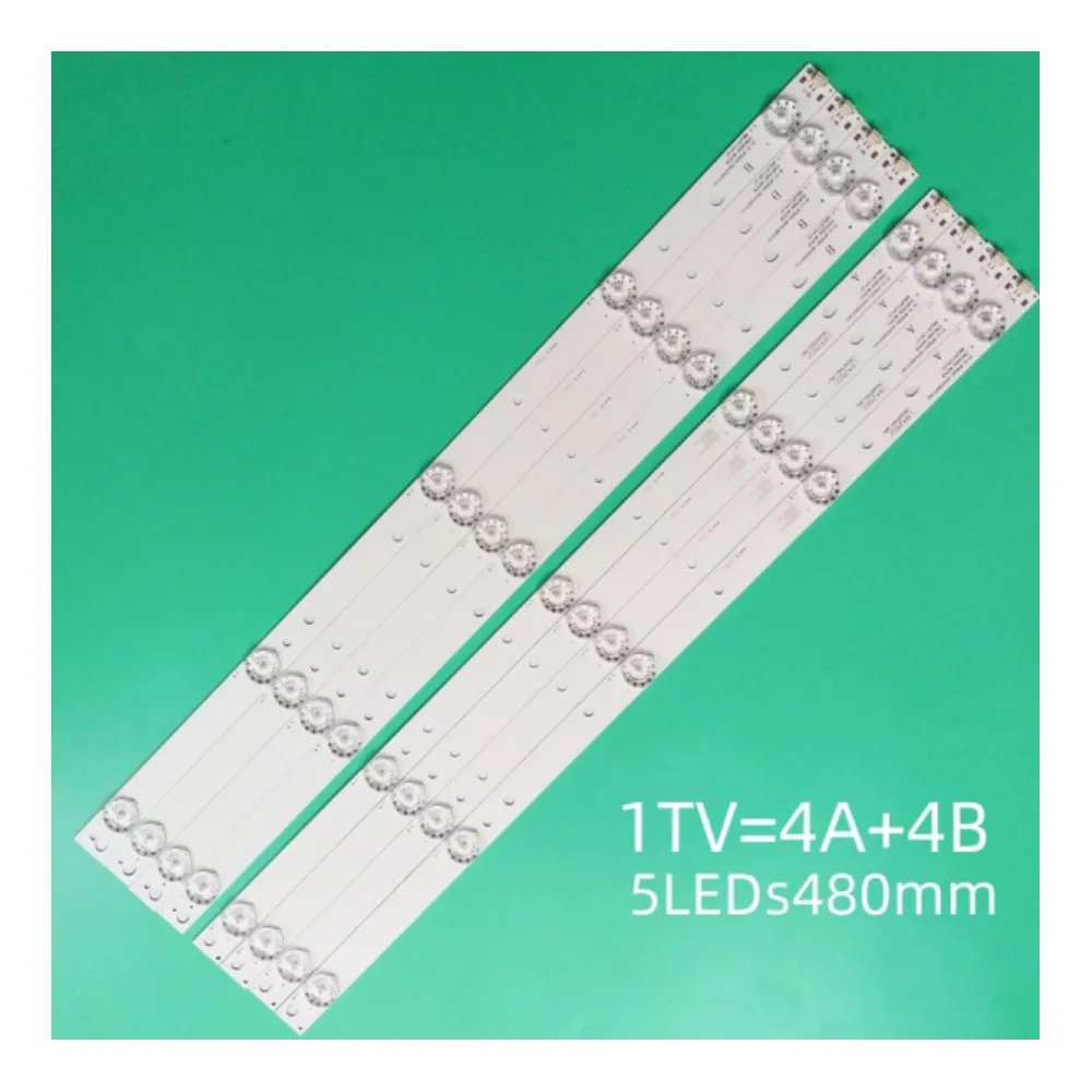 

LED strips for backlighting, 5 LEDs for Φ B51EC E50F2000 MCPCB D50-F2000 LED 50fhds