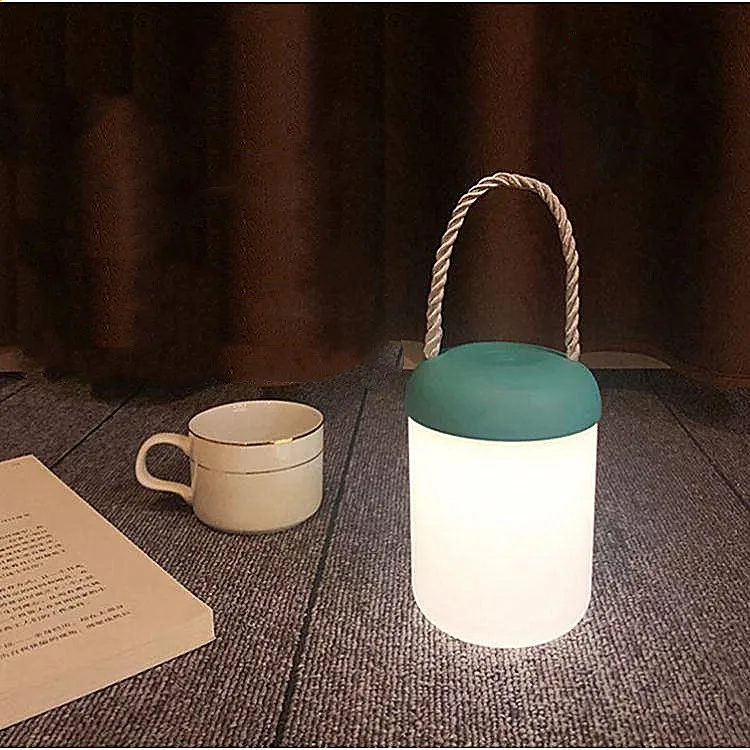 Protable LED Night Light USB Bedroom Lamp Atmosphere Decoration for Student Study Change or for Kids Movable Warm Light  MX