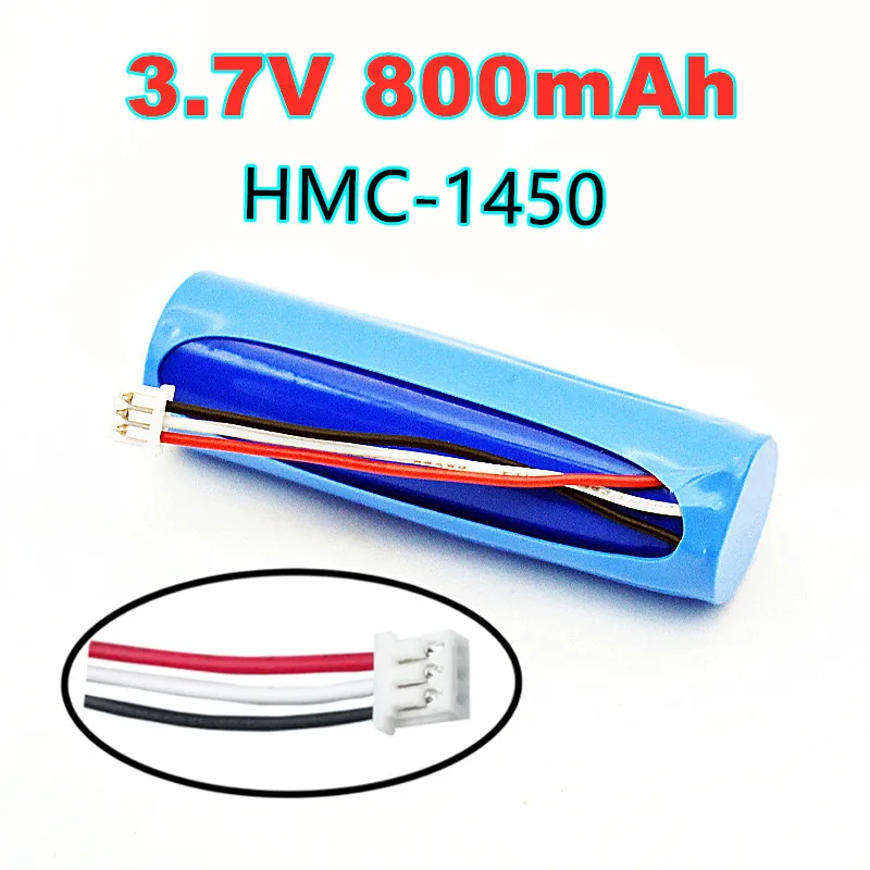 

New Battery For 70mai Dash Cam Pro HMC1450 Accumulator 3.7V 800mAh Replacement Batterie 3-wire Plug 14*50mm