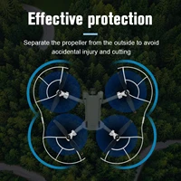 startrc 1110889 4pcs propeller guard protector cage kit for dji mini 3 pro drone blade props wing fan protective cover accessori