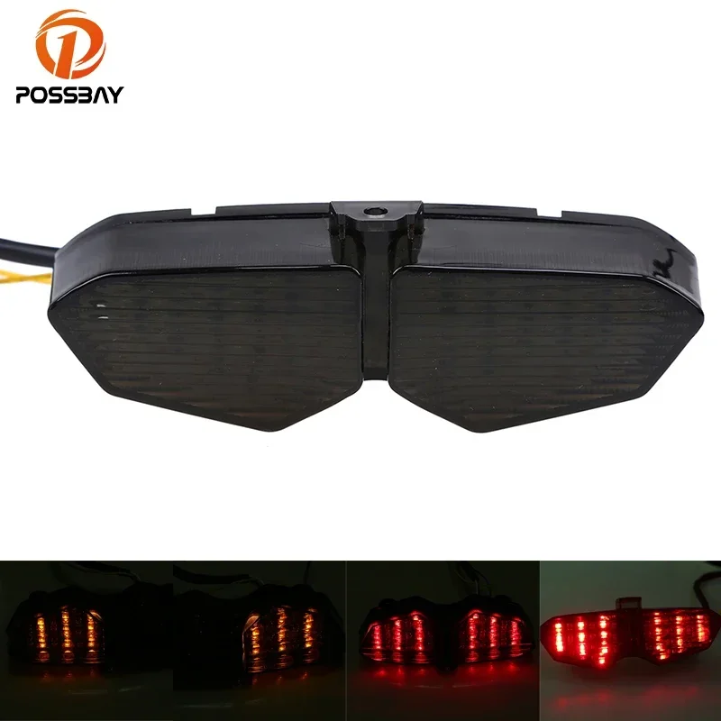 Указатель поворота POSSBAY для мотоцикла задний фонарь светодиодный скутера