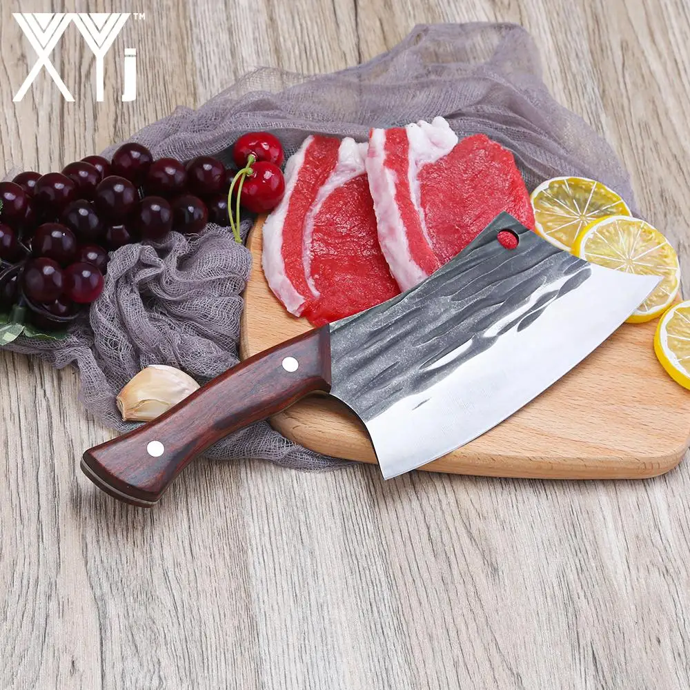 

XYj 6,5 ''дюймовый нож для резки убоя, кухонный шеф-нож из нержавеющей стали 5CR1 5, Высококачественная деревянная ручка, инструмент для нарезки мя...