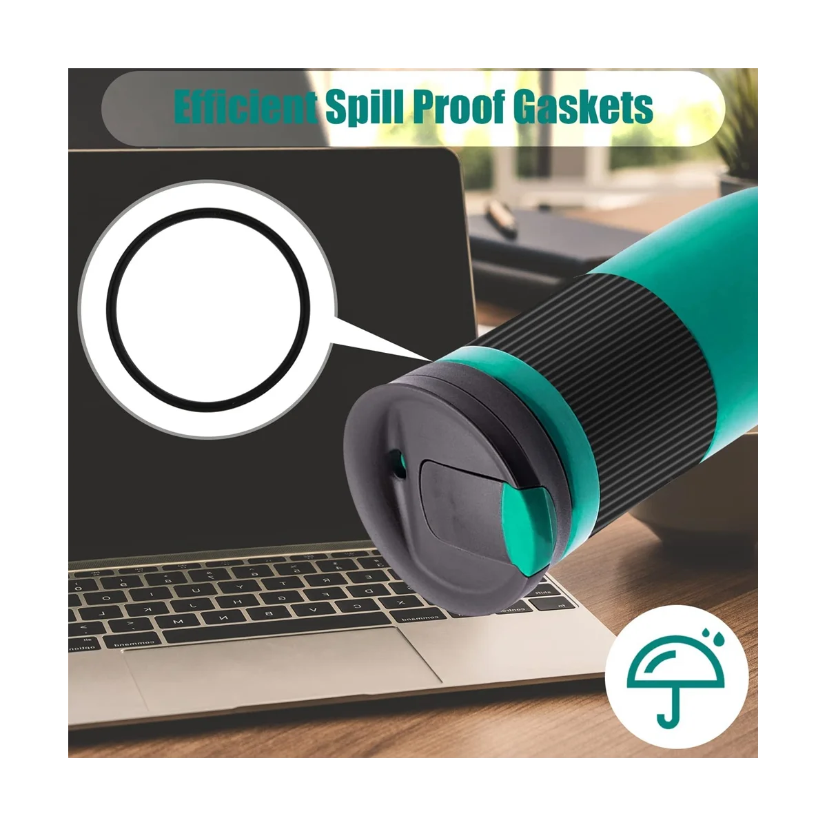 10 шт. резиновые герметичные уплотнения для крышек 16 и 20 унций