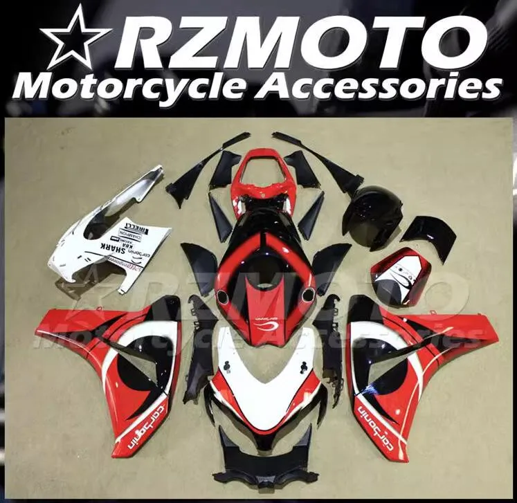 

4Gifts New ABS Fairings Kit Fit For Fit HONDA CBR1000RR 2008 2009 2010 2011 08 09 10 11 Bodywork Set Custom Red Black