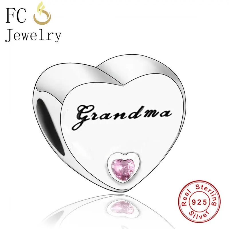 FC ювелирные изделия подходят оригинальный Pan талисман браслет 925 серебро бабушка