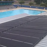 Pool solar water panel high quality swimming pool solar water heater system interconnected tube design