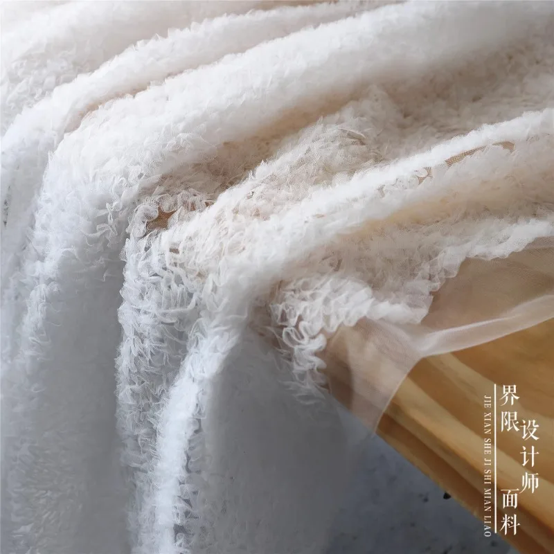 Плиссированная ткань креативный модный дизайн одежды 45x140 см оптовая продажа