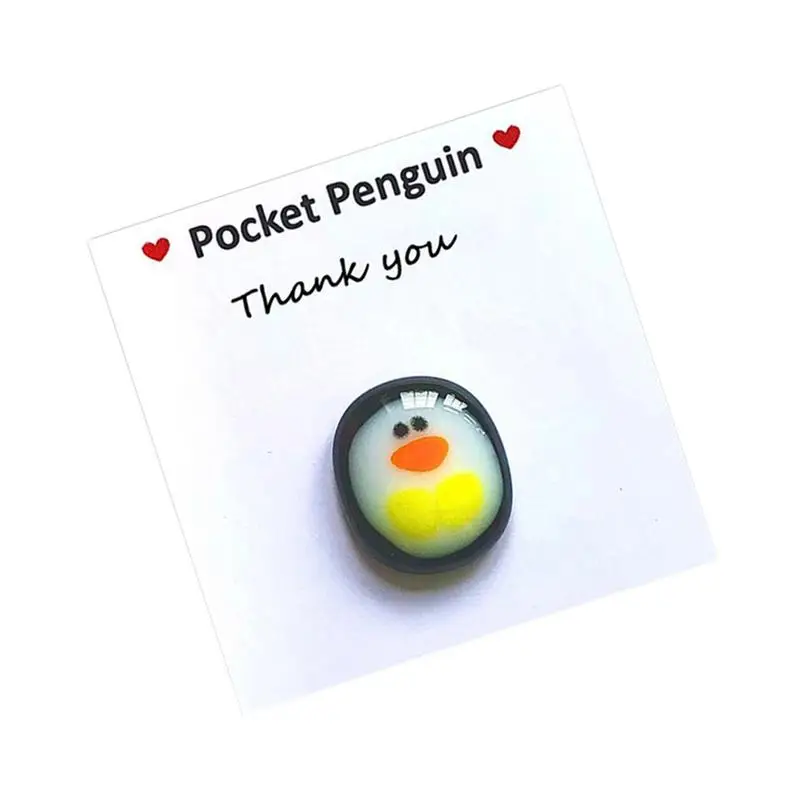 

2022 New A Little Pocket Penguin Hug Cute Pocket Penguin Hug Animal Decoration Little Penguin Decorations For Valentines Wedding
