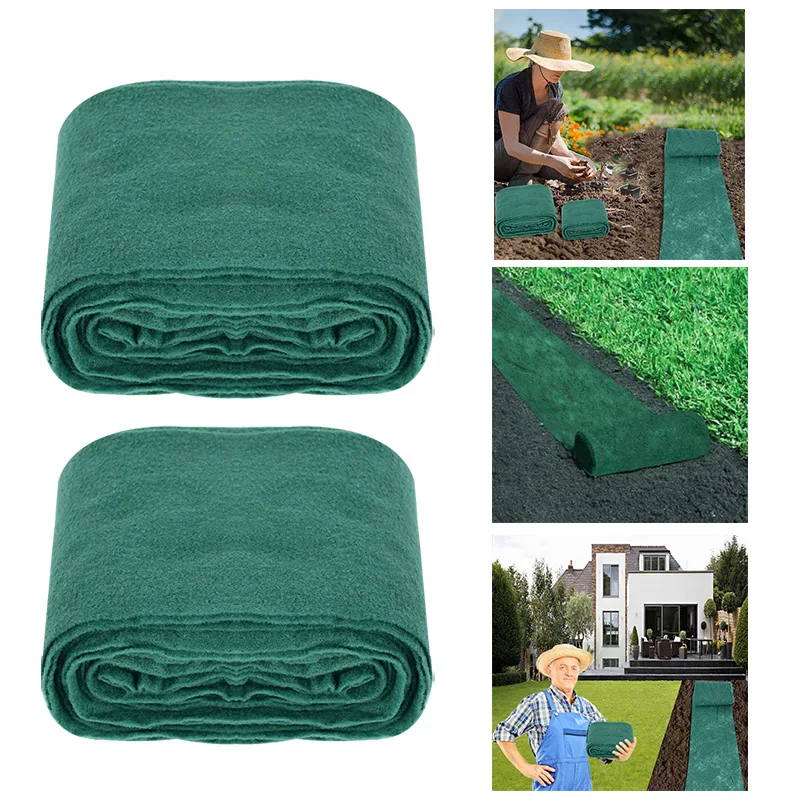 

Biodegradable Grass Seed Mat Seed Moisturizing Germination Mat Lawns Ecological Blanket Germination Blanket Garden Decoration