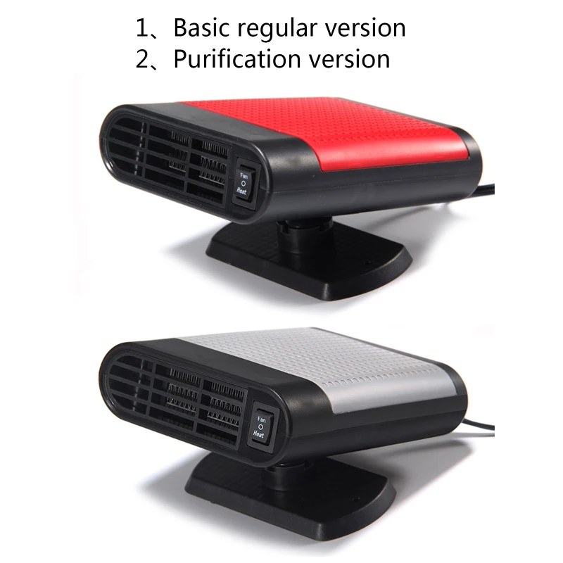 

12V 150W Portable Car Heater Rapid Heating Dryer Windshield Defroster Hot Fan Warmer Air Blower Electric Window Demister