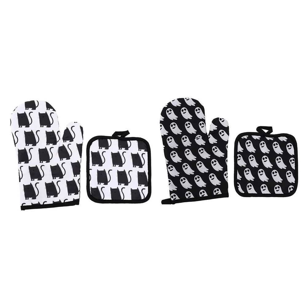 

4Pcs Decorative Table Cushion Mitt Creative Kitchen (Assorted Color)