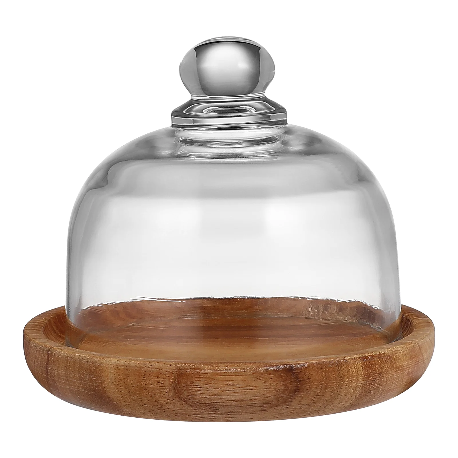 

Cake Dome Mini Dessertcupcake Aircover Display Trayplate Candy Standwith Holder Terrarium Plates
