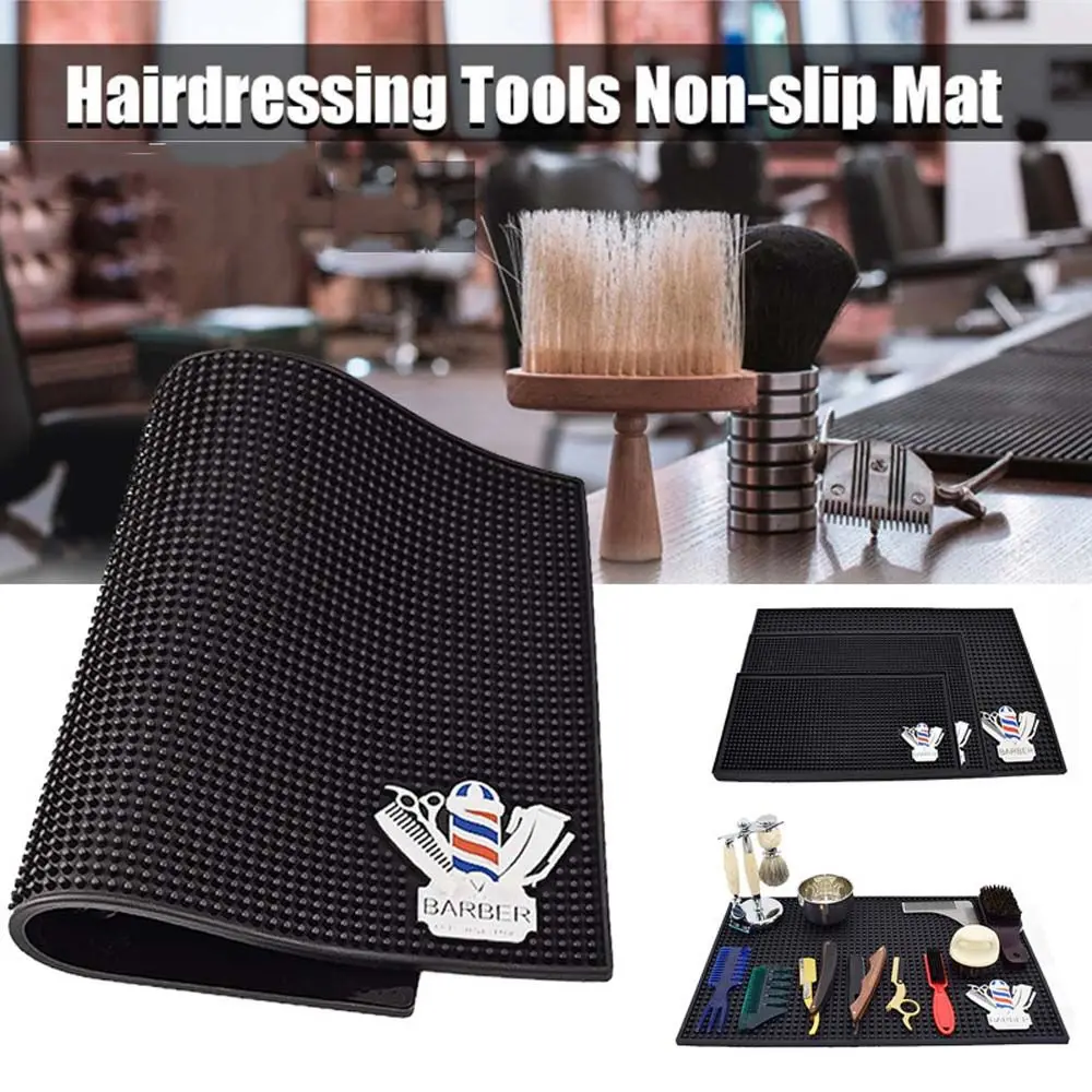 

Расческа для ножниц, парикмахерский столик, парикмахерские инструменты, нескользящий коврик для хранения, коврик для стрижки волос, Противоскользящий коврик